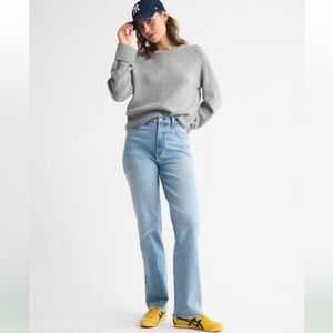 Ambercrombie 90’s Straight Ultra High Rise Jeans Curve Love